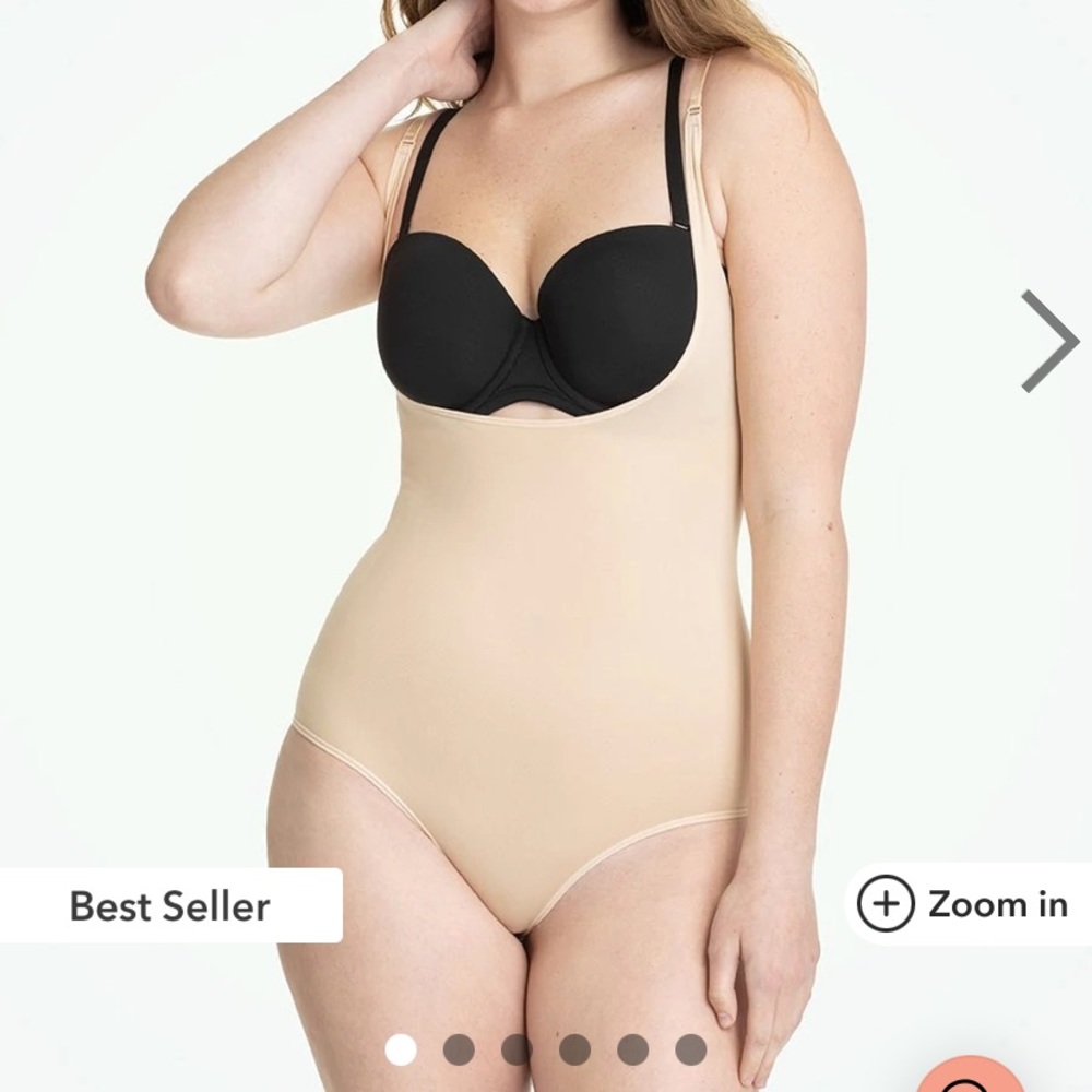 Empetua Open Bust Brief Bodysuit